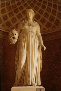 Standbeeld van de Muze Melpomene, ca. 50 v.Chr.